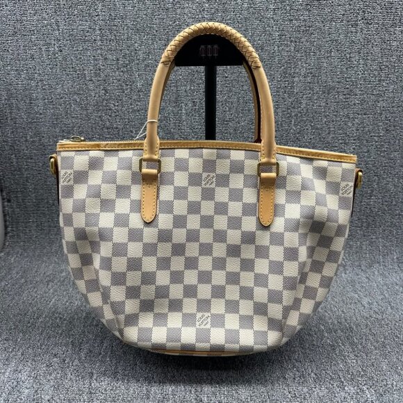 Louis Vuitton Riviera Damier Azur Canvas Satchel 650-041325 - Picture 3 of 16